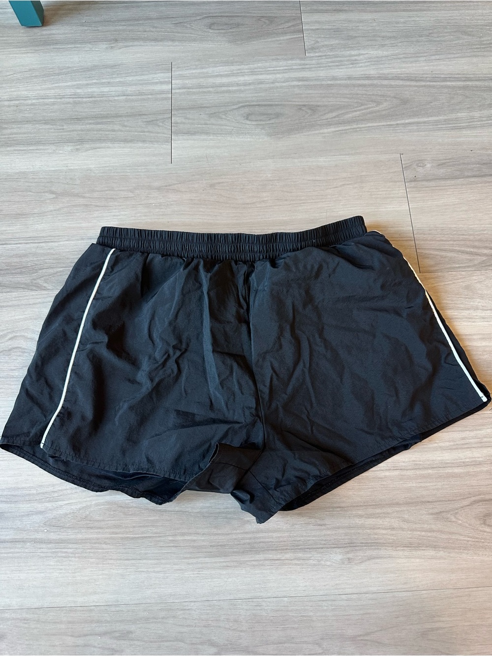 Victoria Secret Black Athletic Shorts w/biker shorts Small